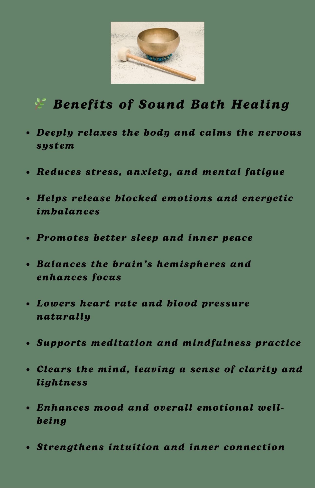 Sound Healing Experience